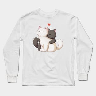 Cat hug Long Sleeve T-Shirt